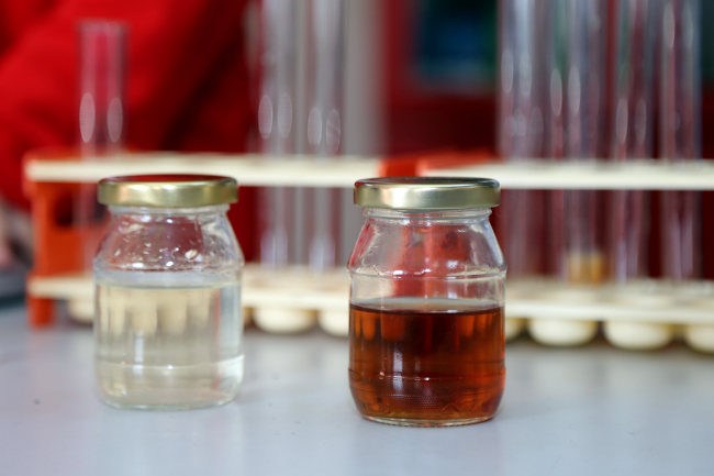 Lise öğrencileri zeytin ve mermer atıklarından organik gübre üretti